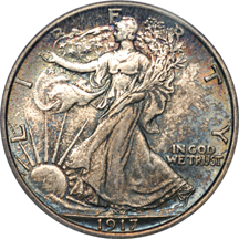 1917 PCGS MS-64.