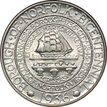 1936 Norfolk. NGC MS-67.