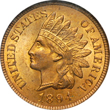 1894 NGC MS-65 RD.