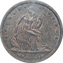 1850 NGC AU-55.