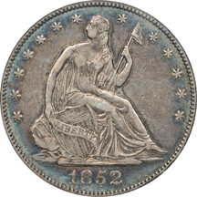 1852-O PCGS XF-40.