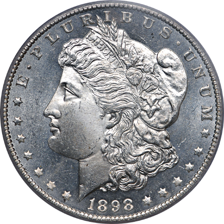 1898-O Morgan dollar, PCGS MS-65 PL