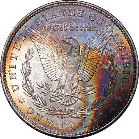 1879-S Morgan dollars, NGC MS-64