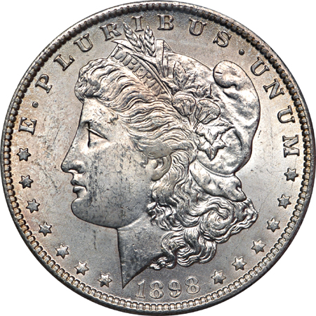 1880-S and nine additional PCGS certified MS-63 Morgan dollars
