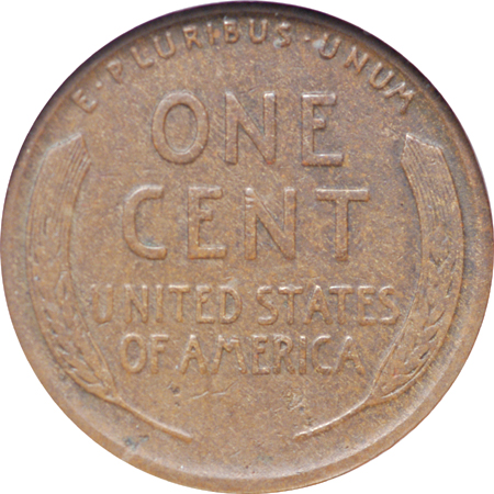 1922 'plain' Lincoln cent, NGC F-12