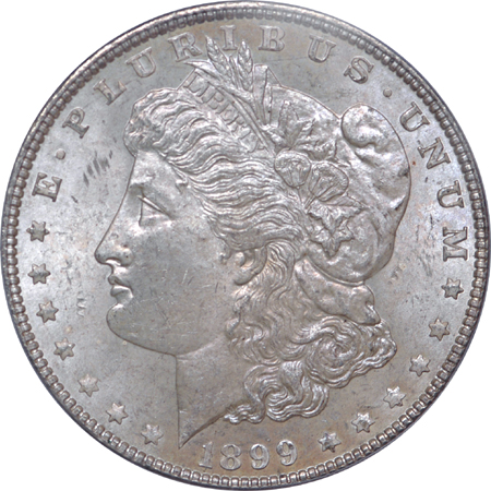 1899 Morgan dollar, PCGS MS-64