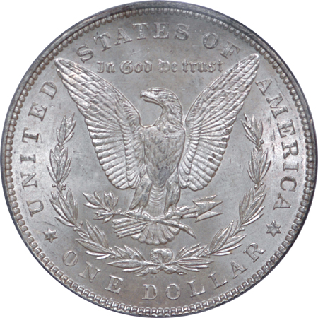 1899 Morgan dollar, PCGS MS-64