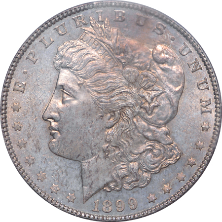 1899 Morgan dollar MS-64