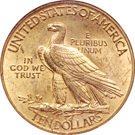 1926 Indian eagle, NGC MS-63