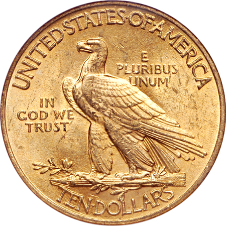 1932 Indian eagle, NGC MS-63