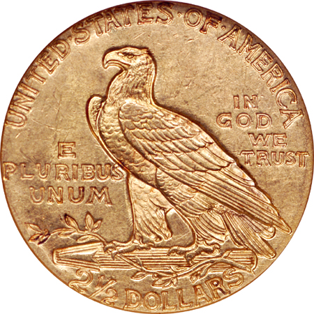 1926 Indian quarter-eagle, NGC MS-62