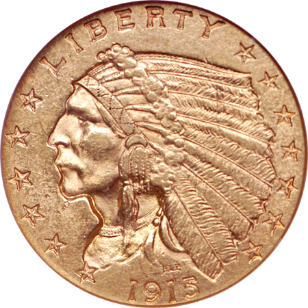 1915 and 1926 Indian quarter-eagles, NGC MS-61