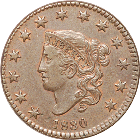 1817 and seven additional large-cents (some attributed)