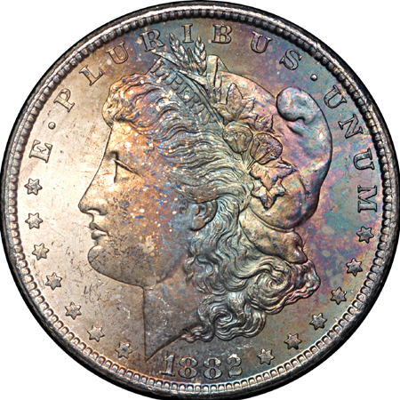 1882-CC GSA Morgan dollar, MS-66