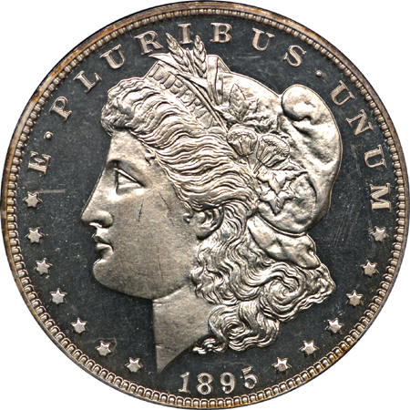 1895 Morgan dollar, NGC PF-66 CAM