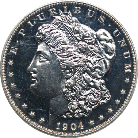 1904 Morgan dollar, NGC PF-65