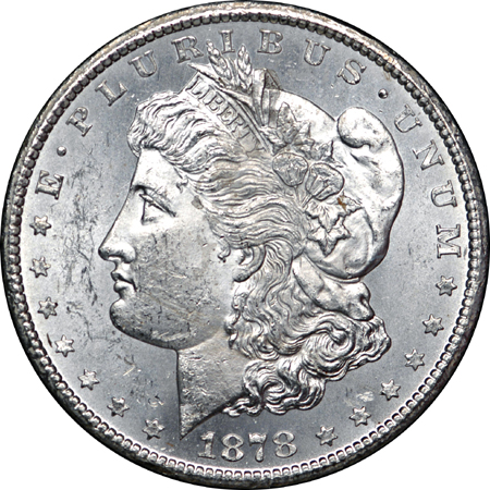1878-CC pair of GSA Morgan dollars (one in a flat pack)