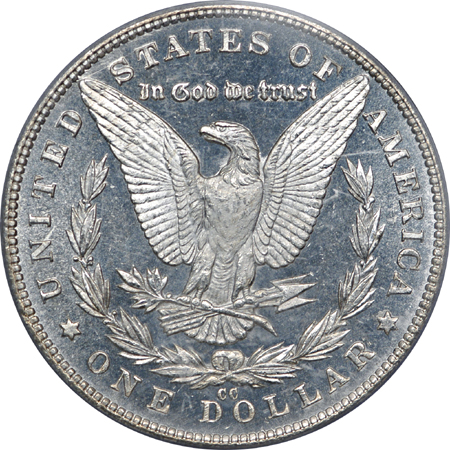 1881-CC Morgan dollar, PCGS MS-65 PL