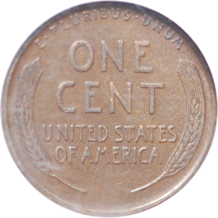 1922 "plain" Lincoln cent, NGC AU-53 BN