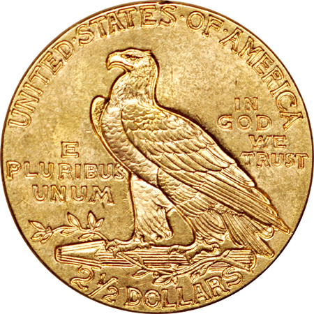 1927 Indian quarter-eagle, MS-63