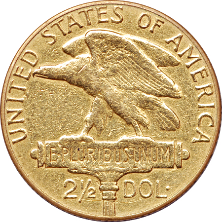 1915-S Panama-Pacific quarter-eagle, VF-20, ex-jewelry