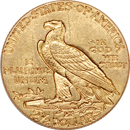 1927 Indian quarter-eagle, MS-62