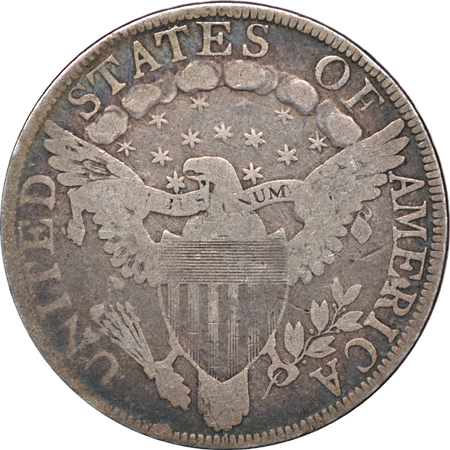 1801 (O-101) Draped Bust half-dollar, F-12