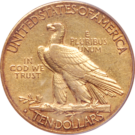 1913-S Indian eagle, PCGS XF-45