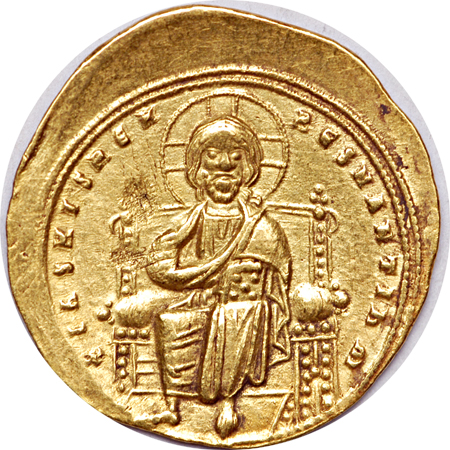 1028 - 1034 gold nomisma, Romanus III (Sear 1819)