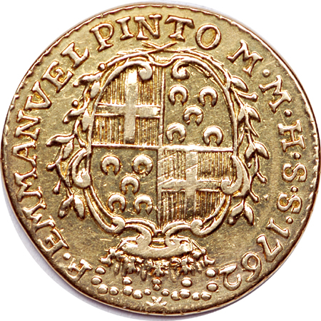 1762 Malta 10-scudi, XF, cleaned