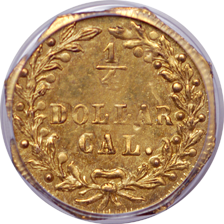 1872 (BG-791) quarter-dollar, PCGS MS-64