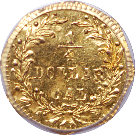 1874 (BG-795) quarter-dollar, PCGS MS-64