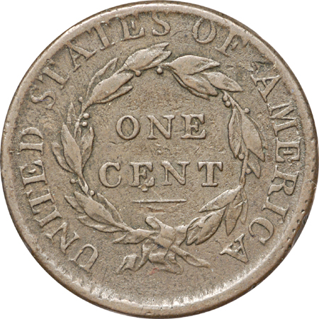 1814 (S-295) Classic Head large-cent, F-12