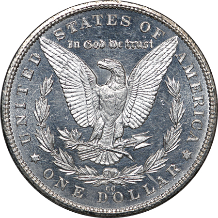 1881-CC Morgan Dollar MS-63 PL.