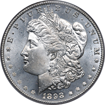 1898-O Morgan dollar, PCGS MS-65 PL