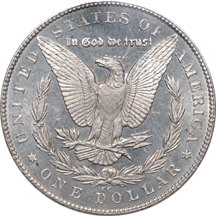 1879-CC 'normal CC' Morgan dollar, PCGS MS-64