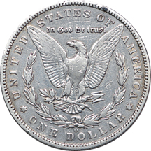 1895-O Morgan dollar VF-25