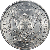 1889-O Morgan dollar, PCGS MS-64