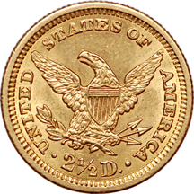 1906 Coronet quarter-eagle, MS-62