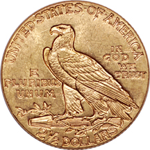 1929 Indian quarter-eagle, MS-62