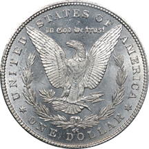 1892-CC Morgan dollar, PCGS MS-64