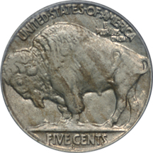 1926-S Buffalo nickel, PCGS AU-50