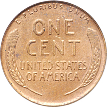 1955 "doubled die" Lincoln cent, ANACS AU-55, whizzed