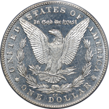 1881-CC Morgan dollar, PCGS MS-65 PL