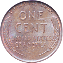 1955 "doubled die" Lincoln cent, NGC MS-64 BN