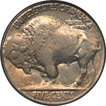 1920-S Buffalo nickel, NGC MS-64