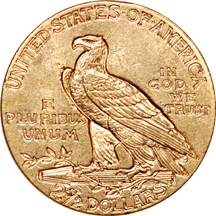 1915 Indian quarter-eagle, MS-61