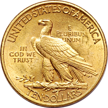 1913 Indian eagle, MS-62