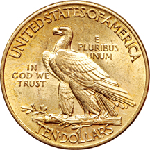 1932 Indian eagle, MS-62