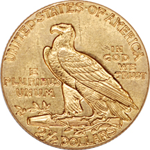 1927 Indian quarter-eagle, MS-62